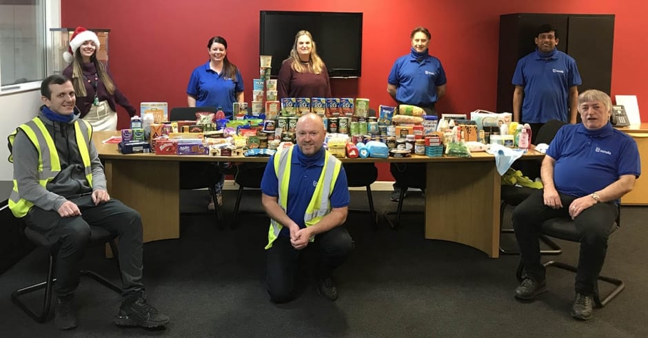 Incodia Donate to Skelmersdale Foodbank